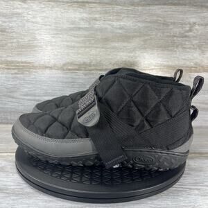 Chaco Men's Ramble Rugged Black Quilted Nylon Ankle Boots Size 10